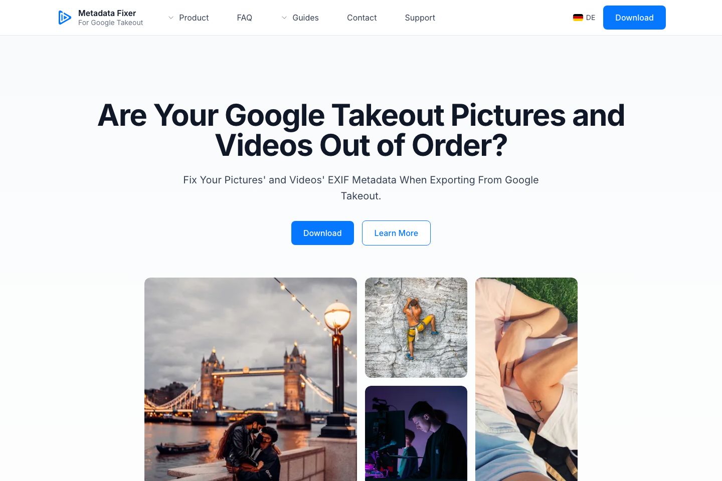 MetadataFixer product view